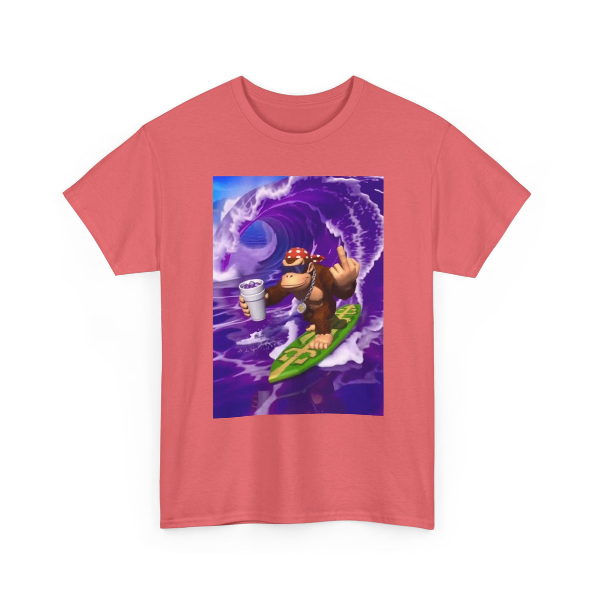 Lit Surf Monkey F*** Off Tee