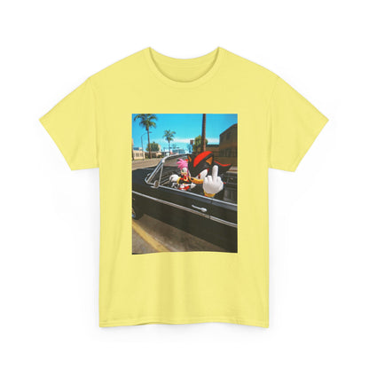 Shadow The Hedgehog Driving With Attitude Tee
