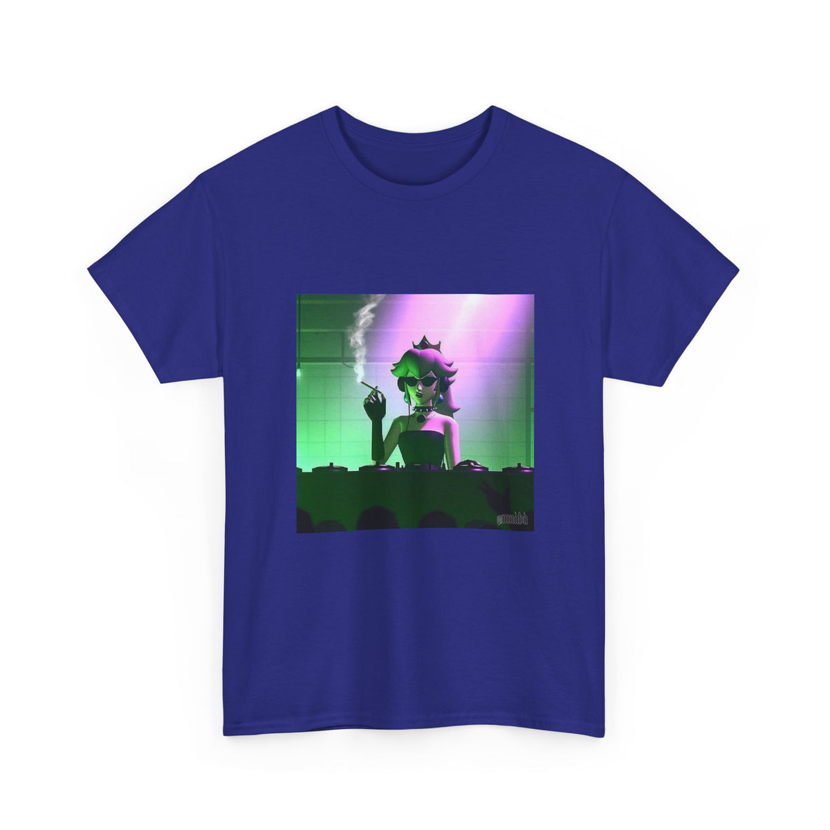DJ Peach Smoking At The Rave Tee