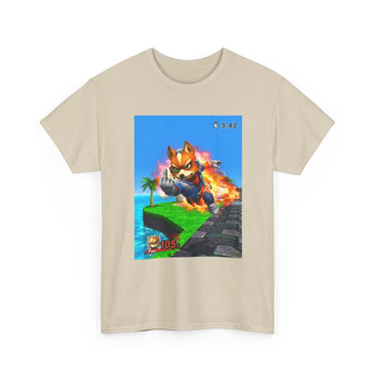 Fox McCloud Flipping The Bird Tee