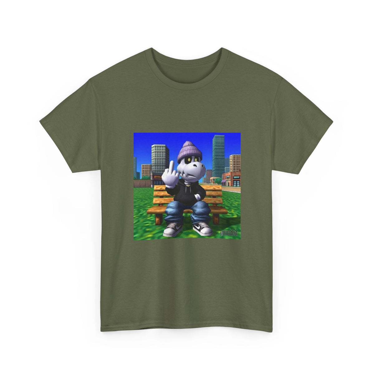 Dry Bones Flipping Bird Streetwear Tee