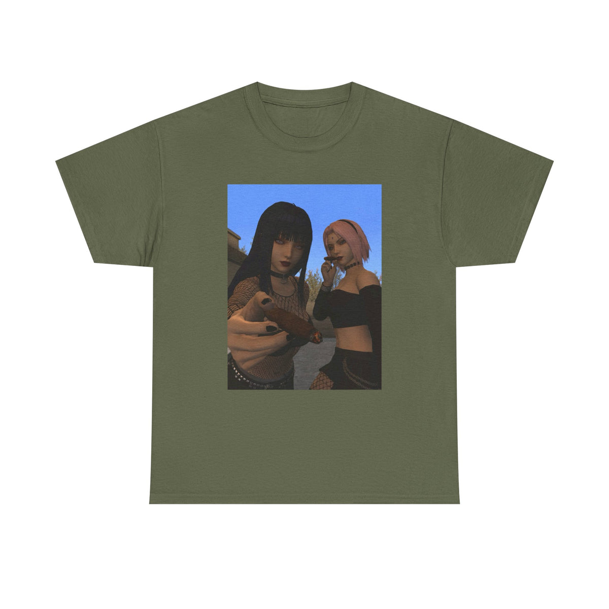 Anime Girls With Blunts Tee