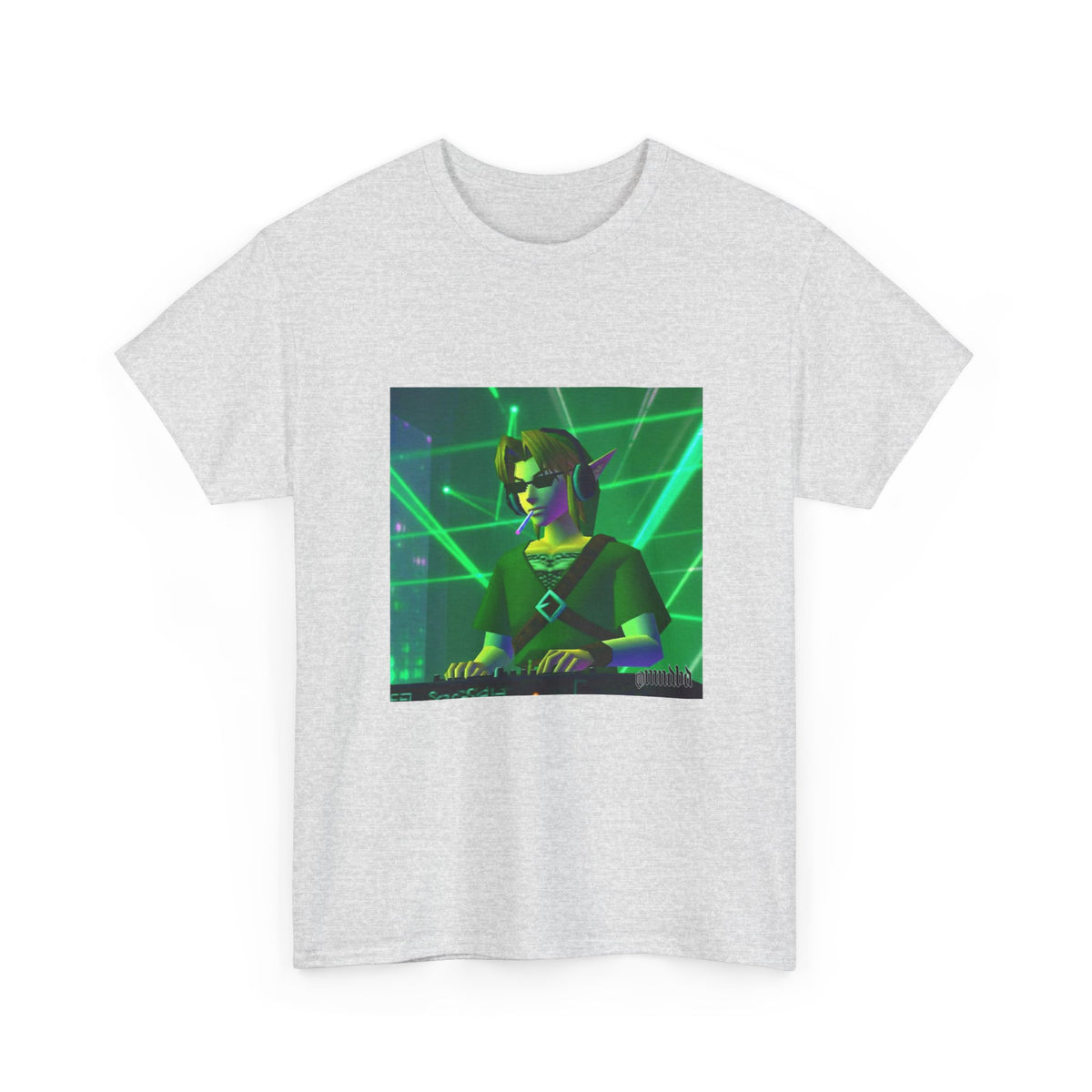 DJ Link Smoking A Blunt At The Club Tee