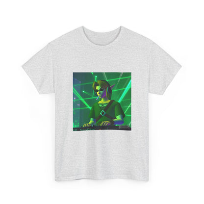 DJ Link Smoking A Blunt At The Club Tee