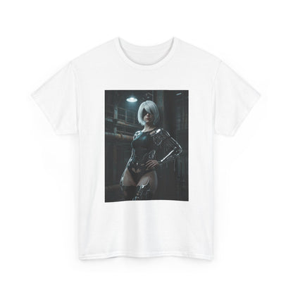 Android In Melted Chrome Cyberpunk Tee