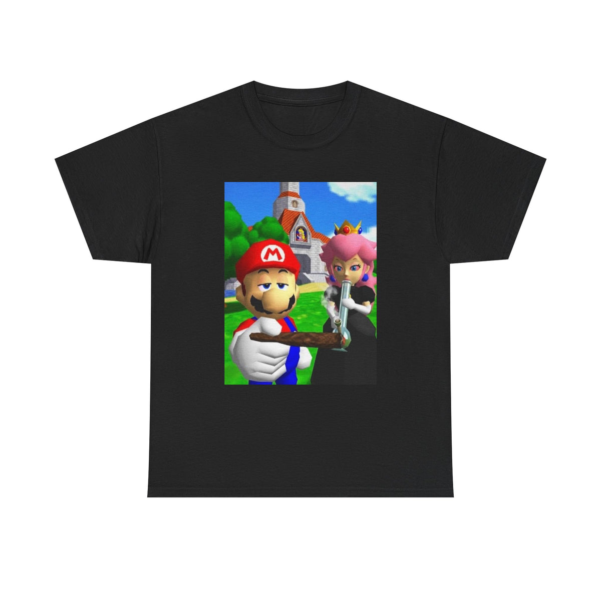 Mario & Peach Getting High At The Castle