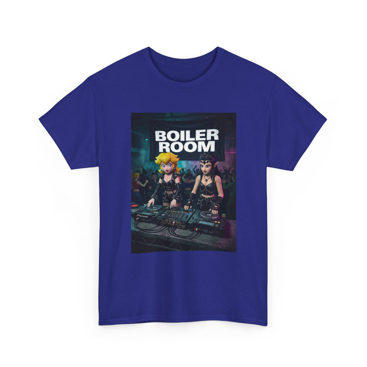 Princess Peach and Dark Peach DJing Tee