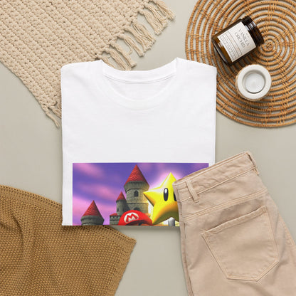 Mario Flips Off The Star Tee