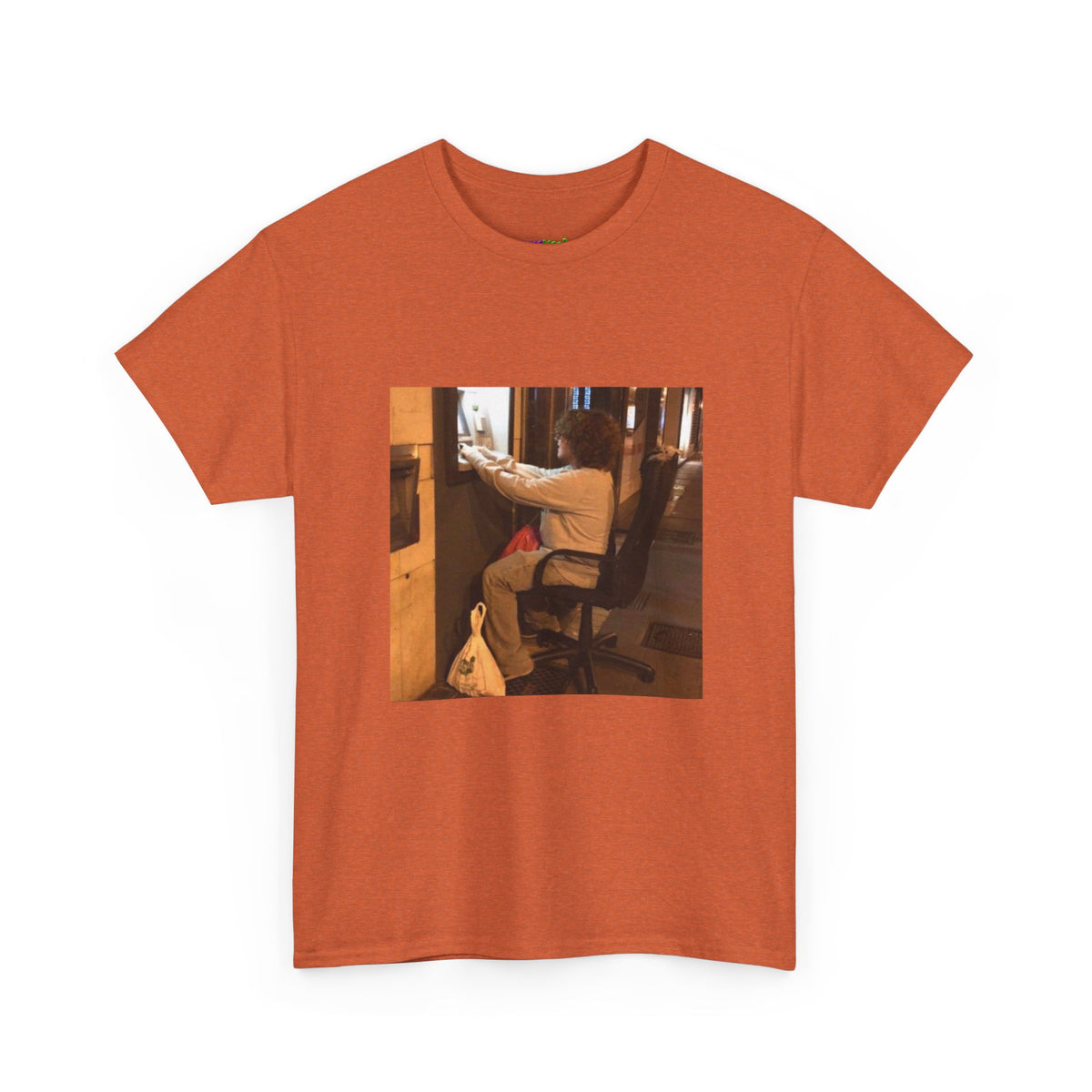 Gravity Defying Green Graphic Tee