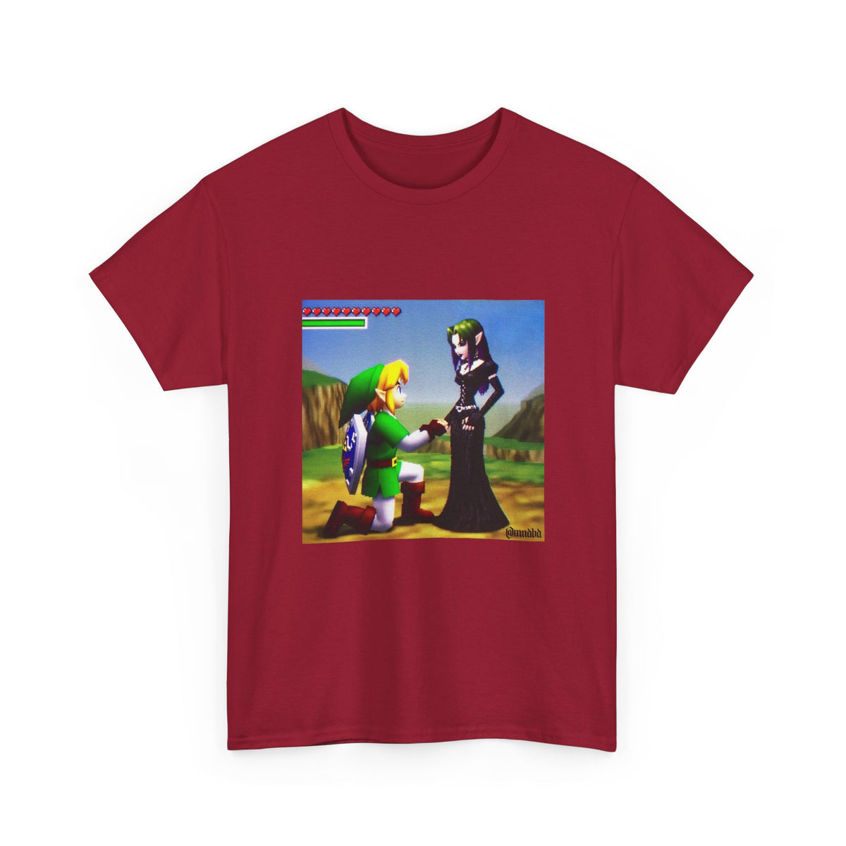 Link Proposing To A Goth Girl Tee