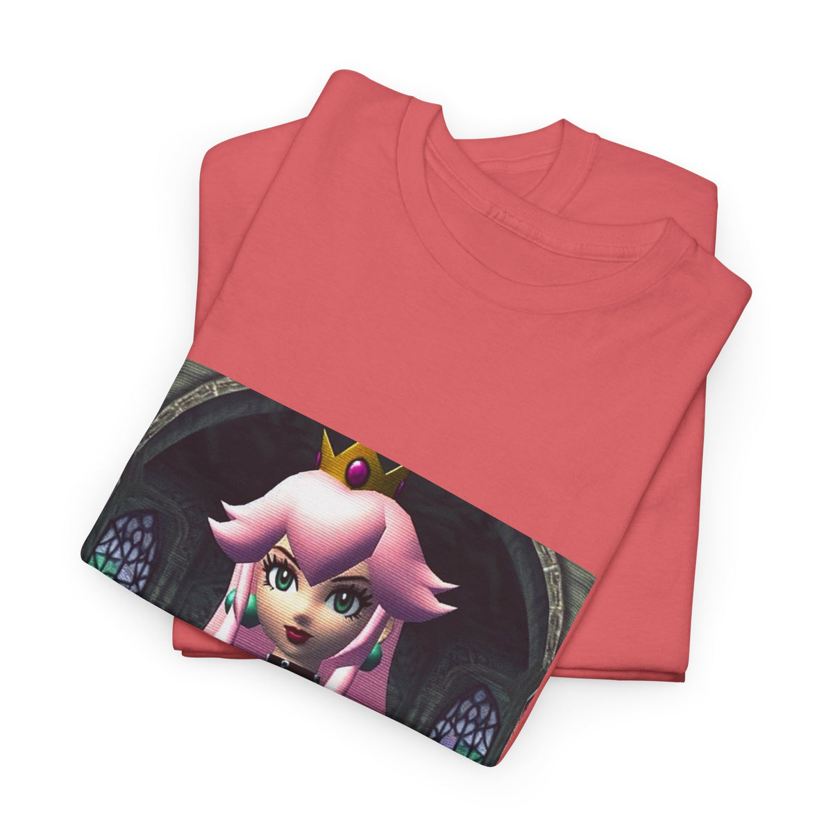 Goth Princess Peach In The Castle Tee