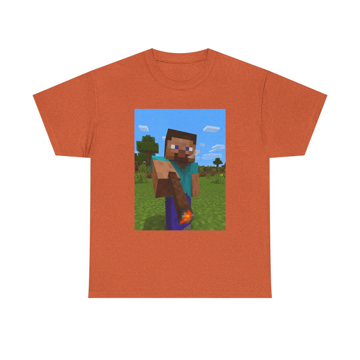 Steve Offering A Lit Blunt Tee