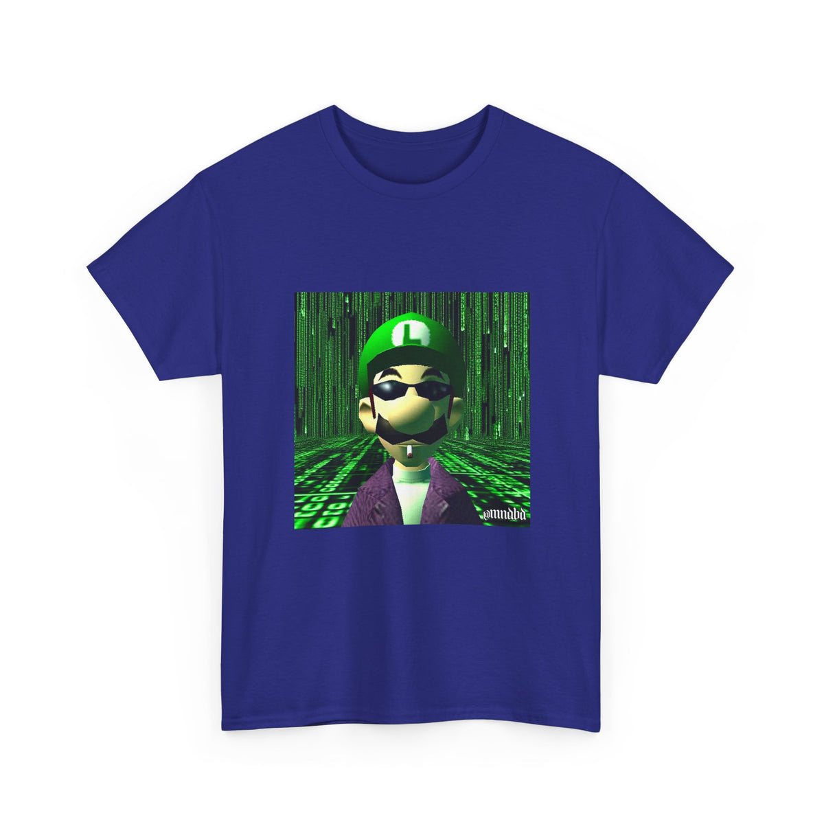 Matrix Luigi Smoking In The Glitch