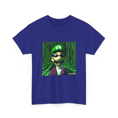 Matrix Luigi Smoking In The Glitch