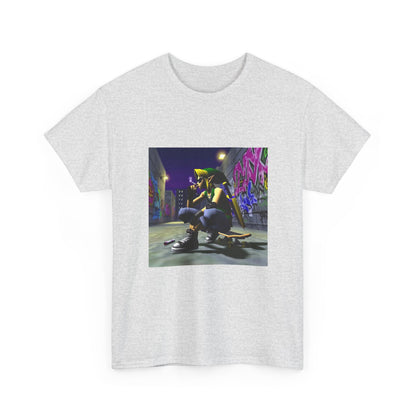 Edgy Link Smoking In Alley Tee