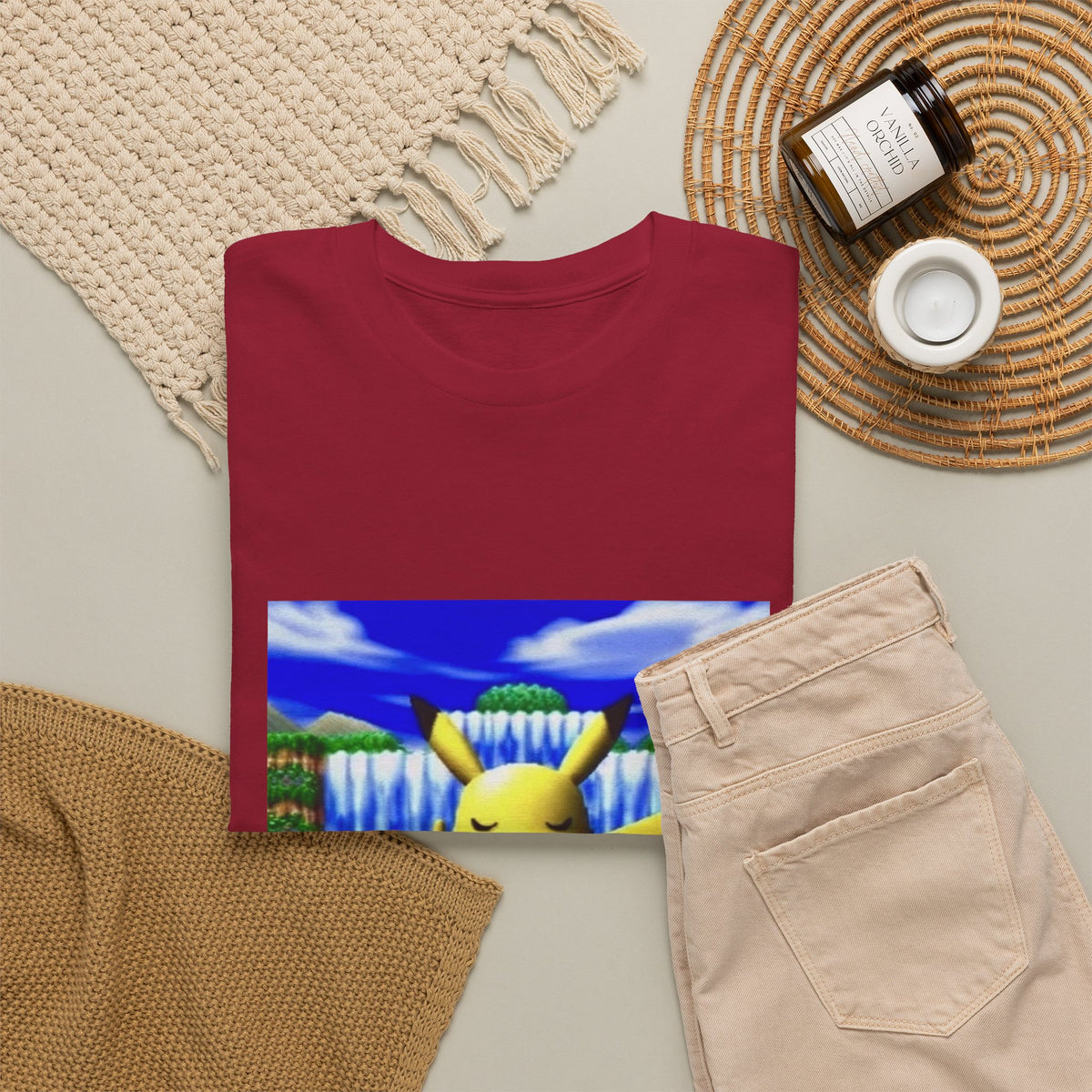 Zen Pikachu Giving The Finger Tee