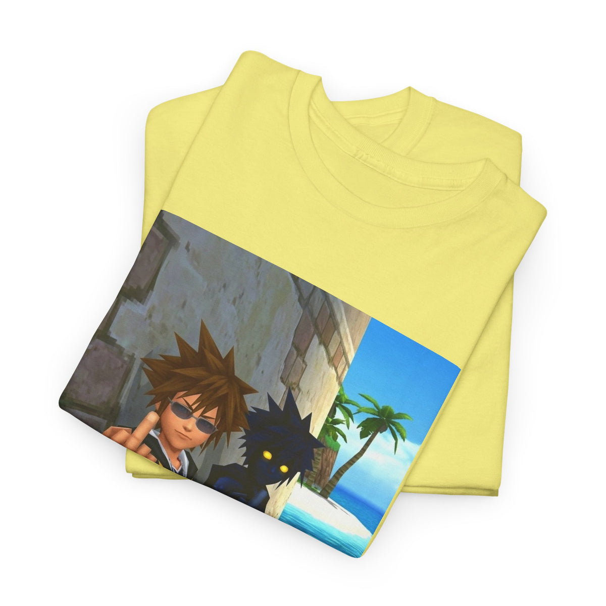 Sora And Shadow Flipping You Off