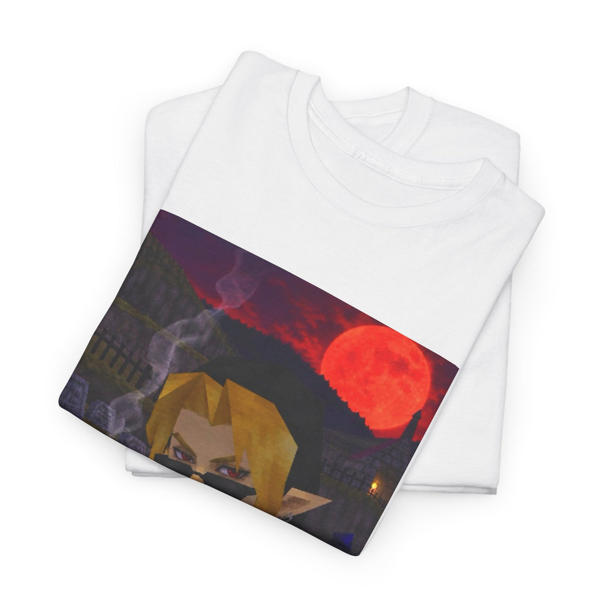 Mystic Green Canvas Graphic Tee