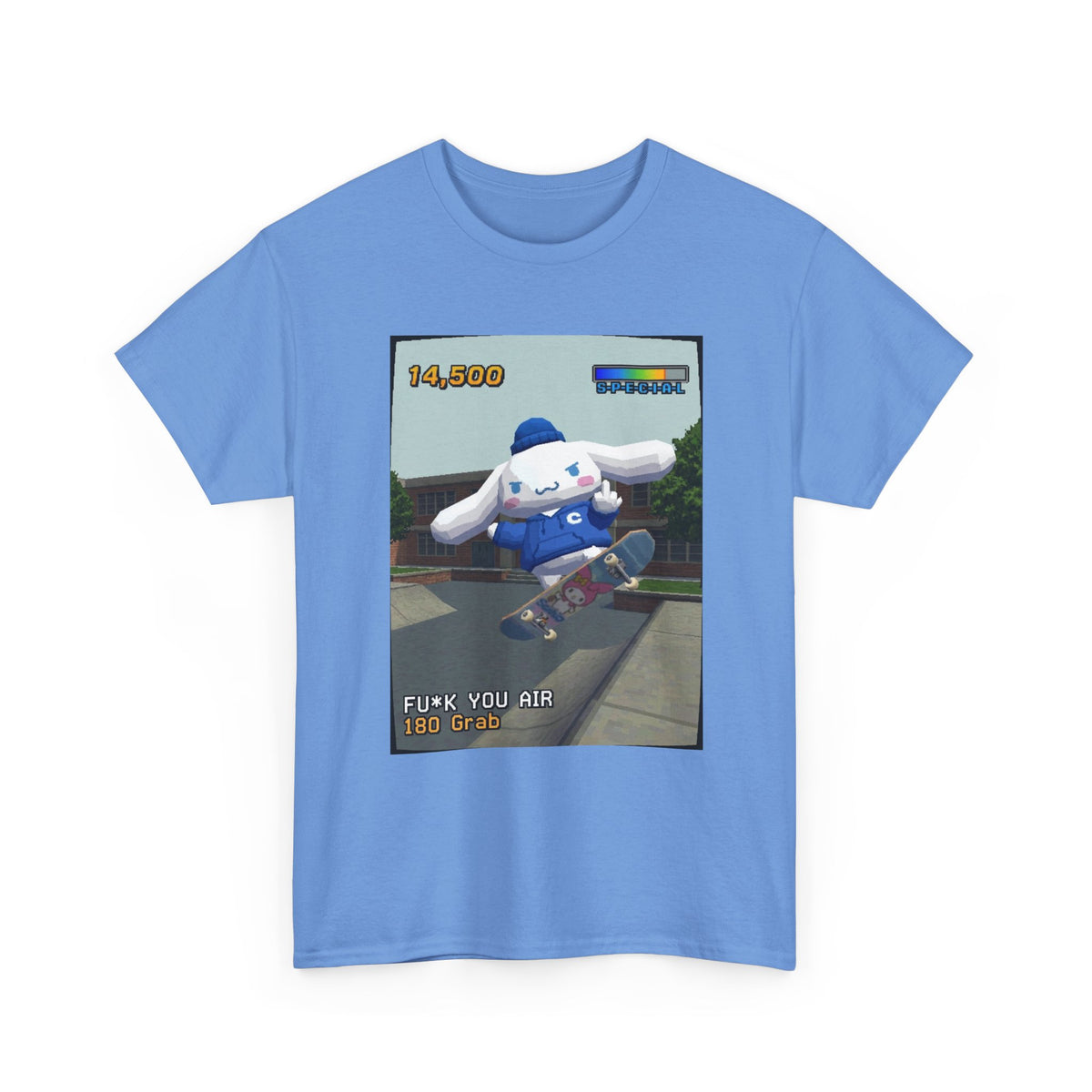 Cinnamoroll Skater Flipping The Bird Tee