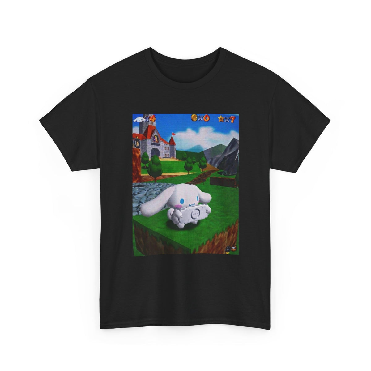 Cinnamoroll Gaming PSP In Castle Courtyard Tee