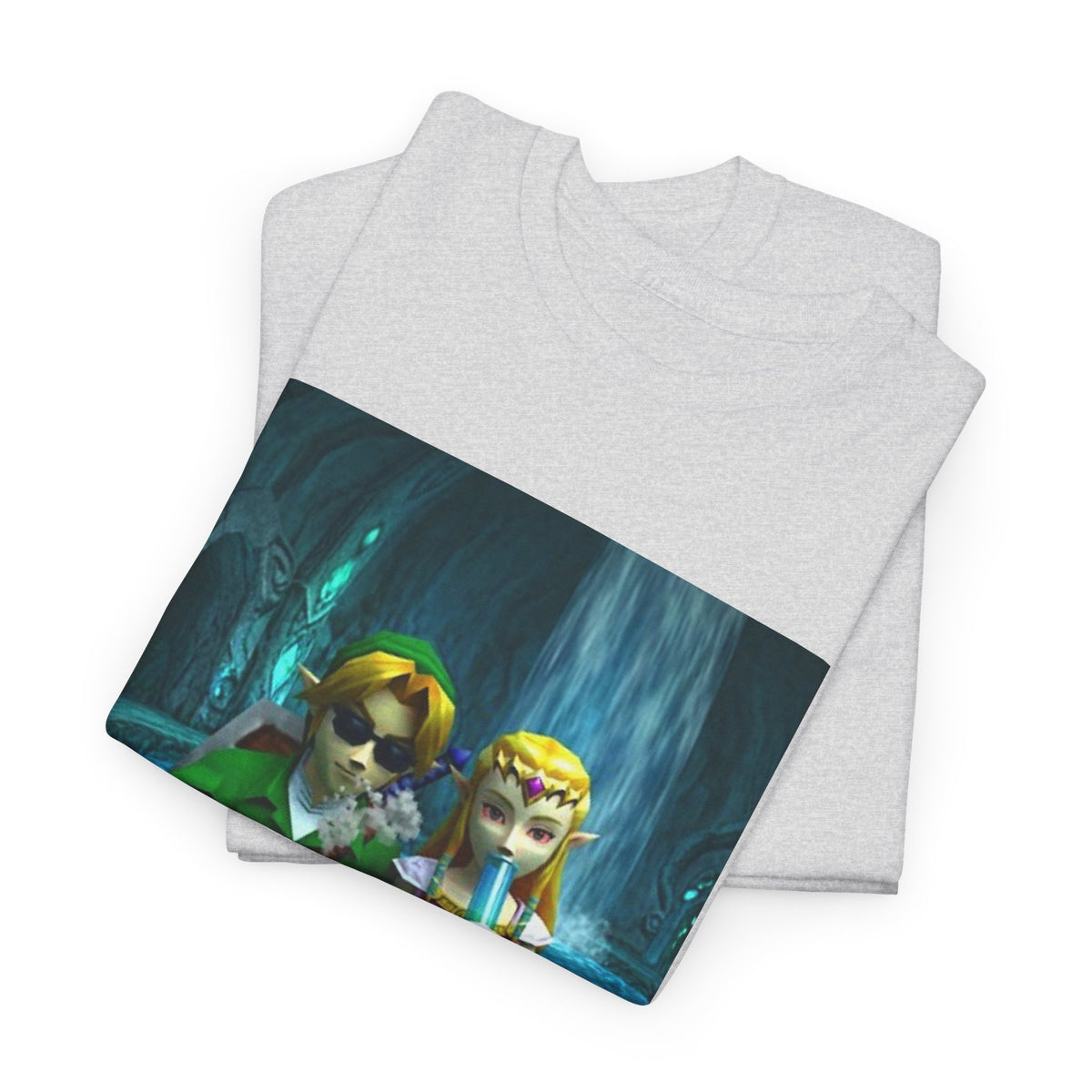 Link And Zelda Hitting The Stash