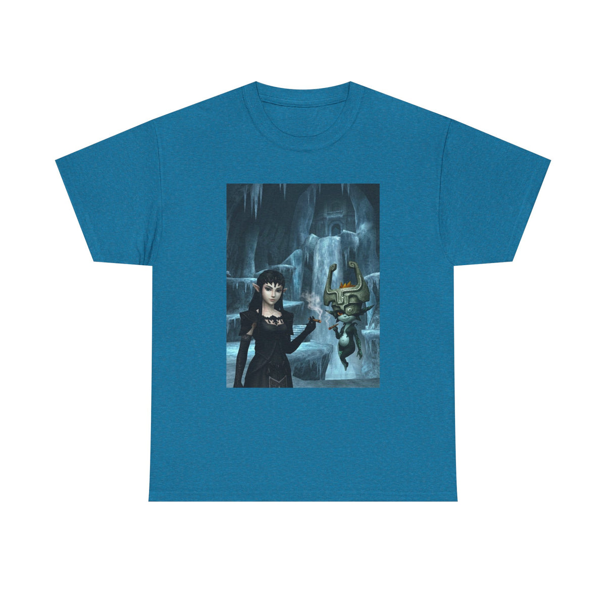 Zant, Midna Smoking Blunts In Ice Cave Tee