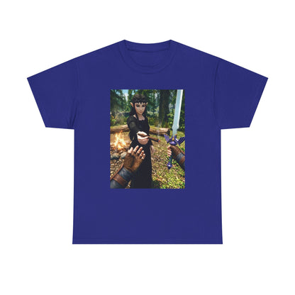 Dark Elf Princess Shares A Blunt Tee