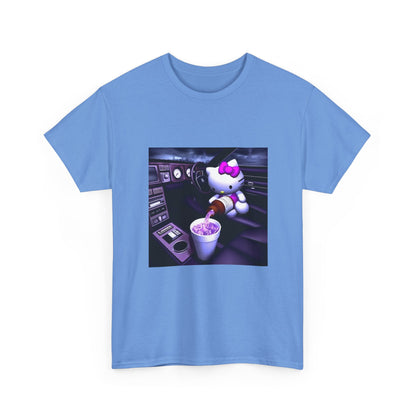 Hello Kitty Pours Lean In Car Tee