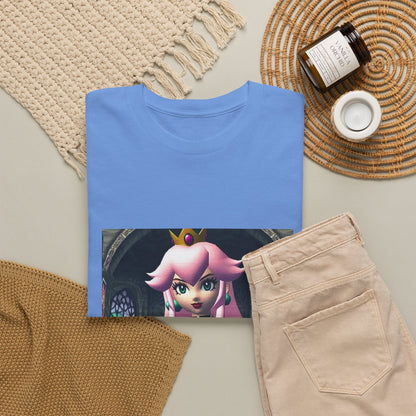 Goth Princess Peach In The Castle Tee