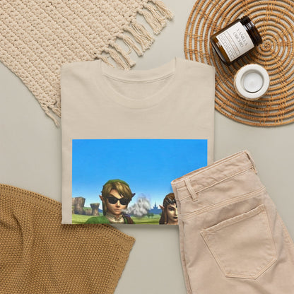 Link And Zelda Chilling With Blunts Tee
