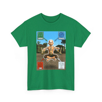 Avatar Meditating With Four Elements Bongs
