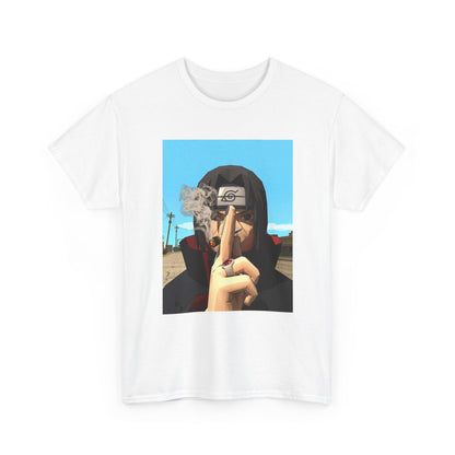 Itachi Uchiha Smoking Cigar Streetwear Tee
