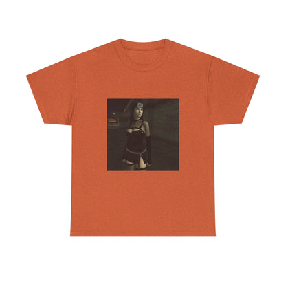 Anime Kunoichi Character Street Scene Tee