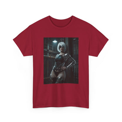 Android In Melted Chrome Cyberpunk Tee