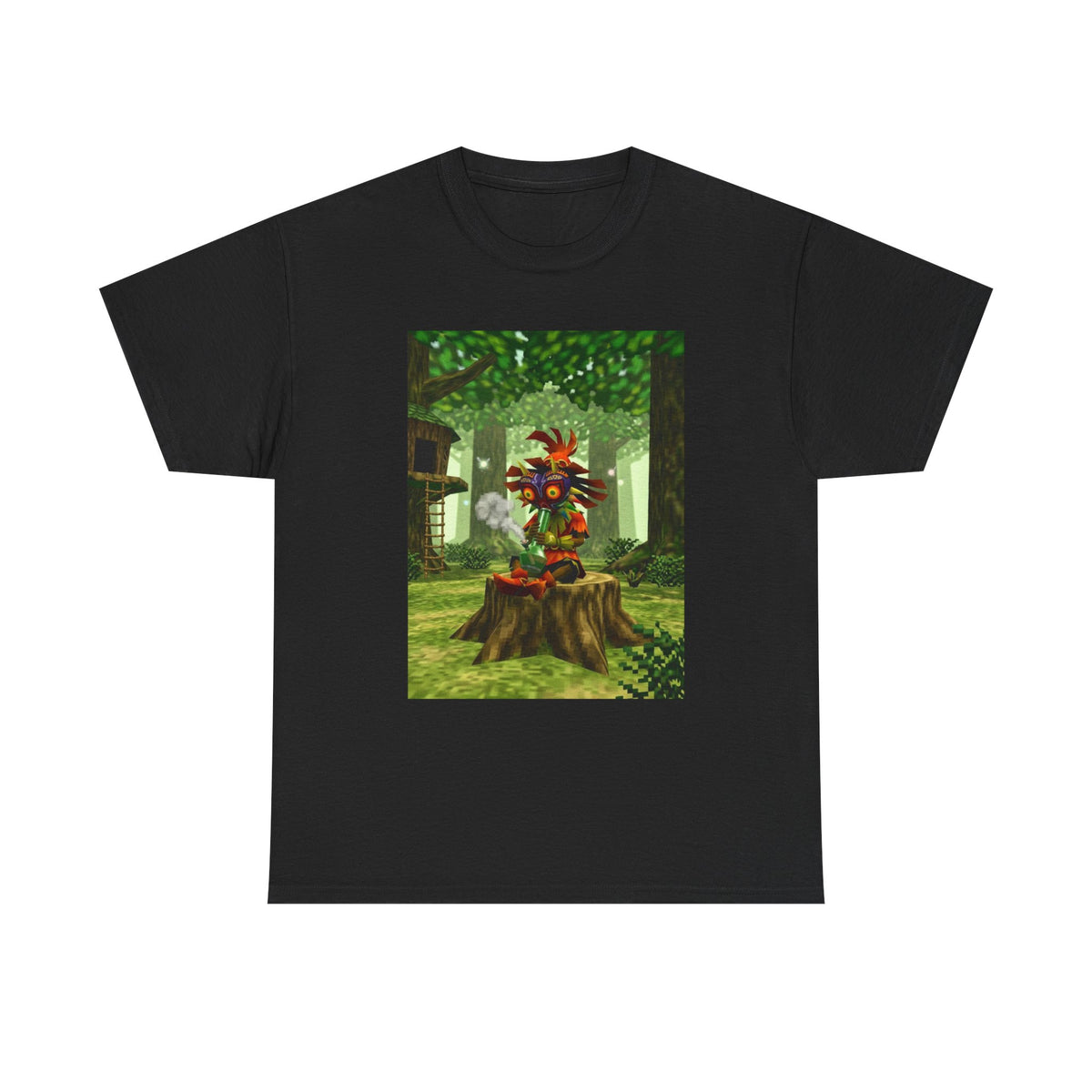 Skull Kid Bong Hit Forest Tee