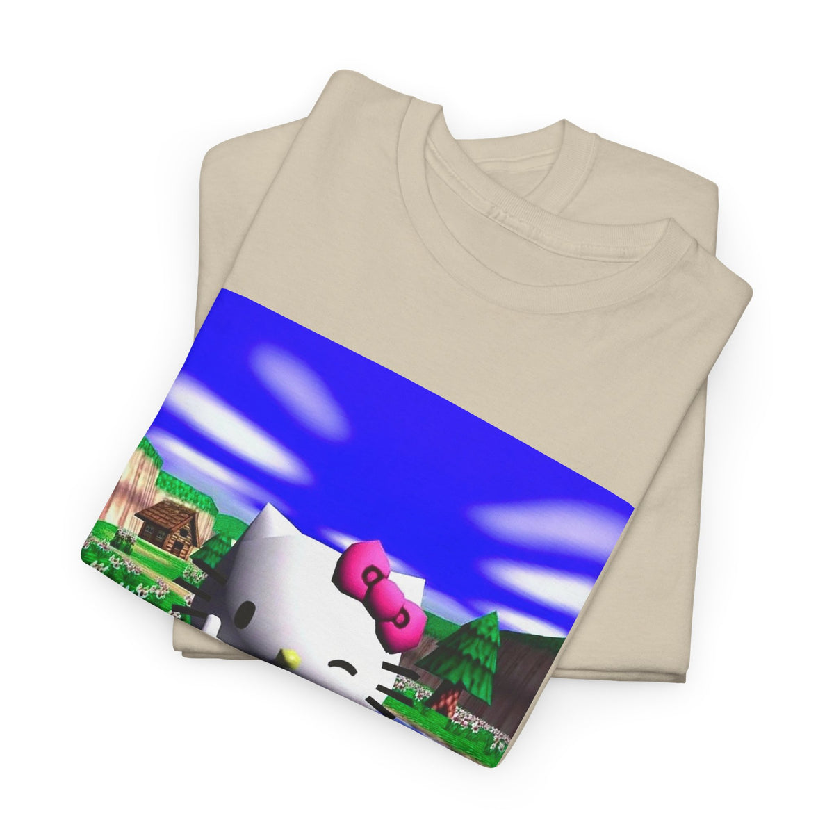 Winking Kitty Flipping The Bird Tee