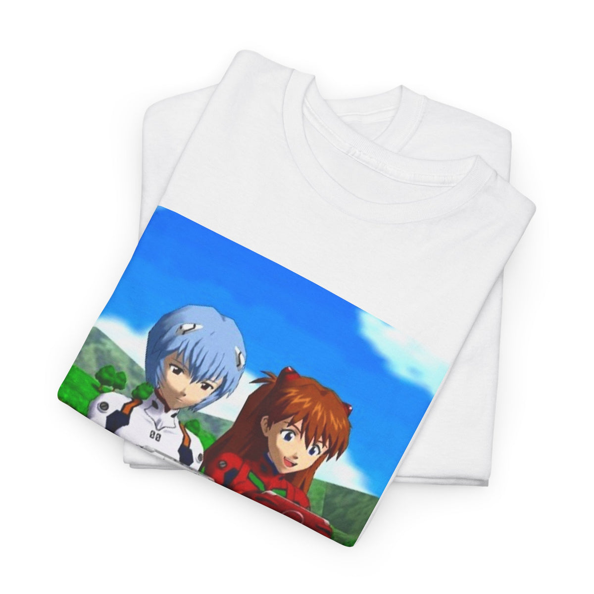 Rei And Asuka Gaming Outdoors