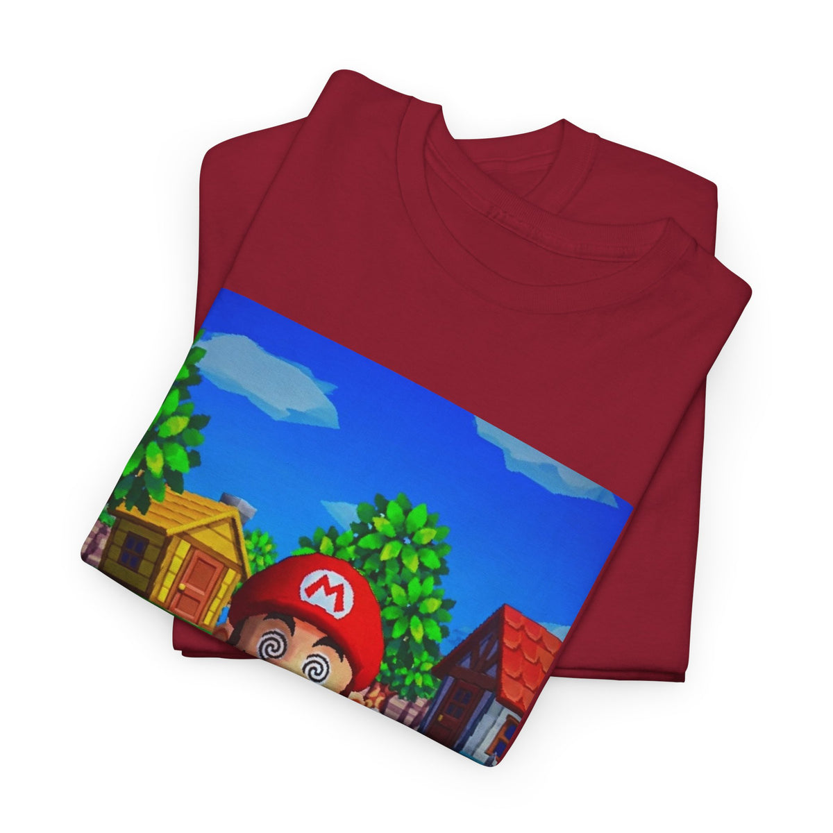 Mushroom-Tripping Mario Flips The Bird Tee