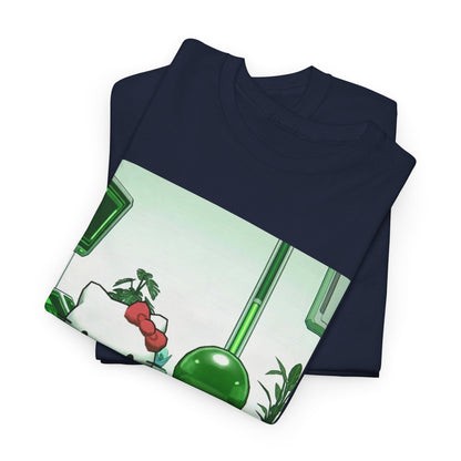 Hello Kitty And Blob Giving The Finger Tee
