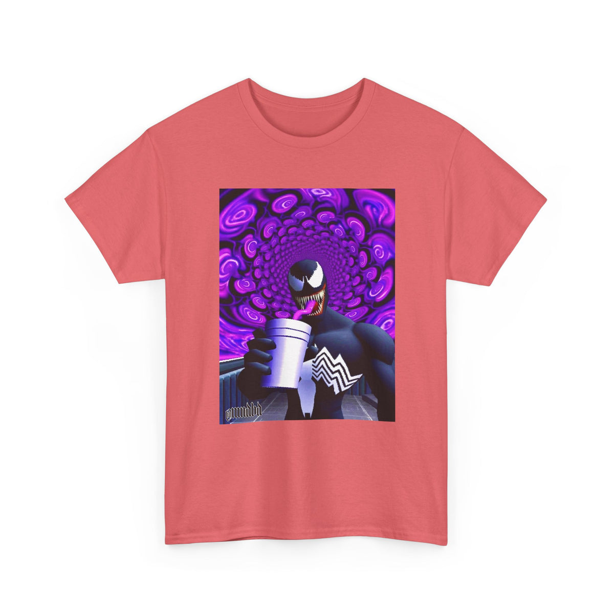 Venom Sipping Lean in Hypnotic Haze Tee