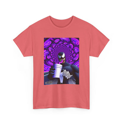 Venom Sipping Lean in Hypnotic Haze Tee