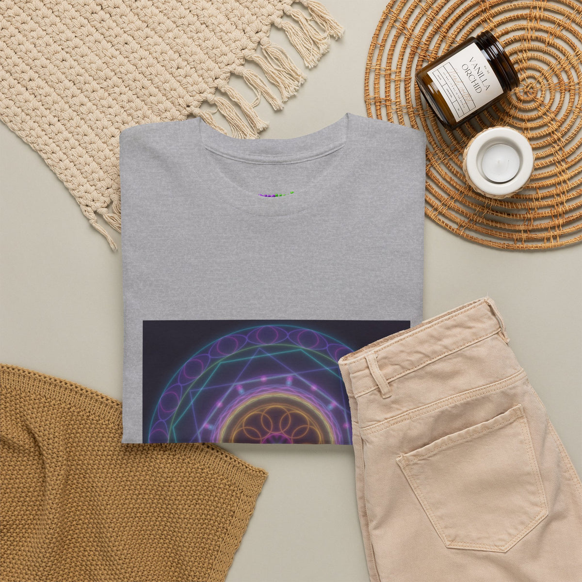 Dacwoo drawings — Solar Mandala Glow