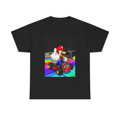 Mario Kart Smoking Blunt Middle Finger