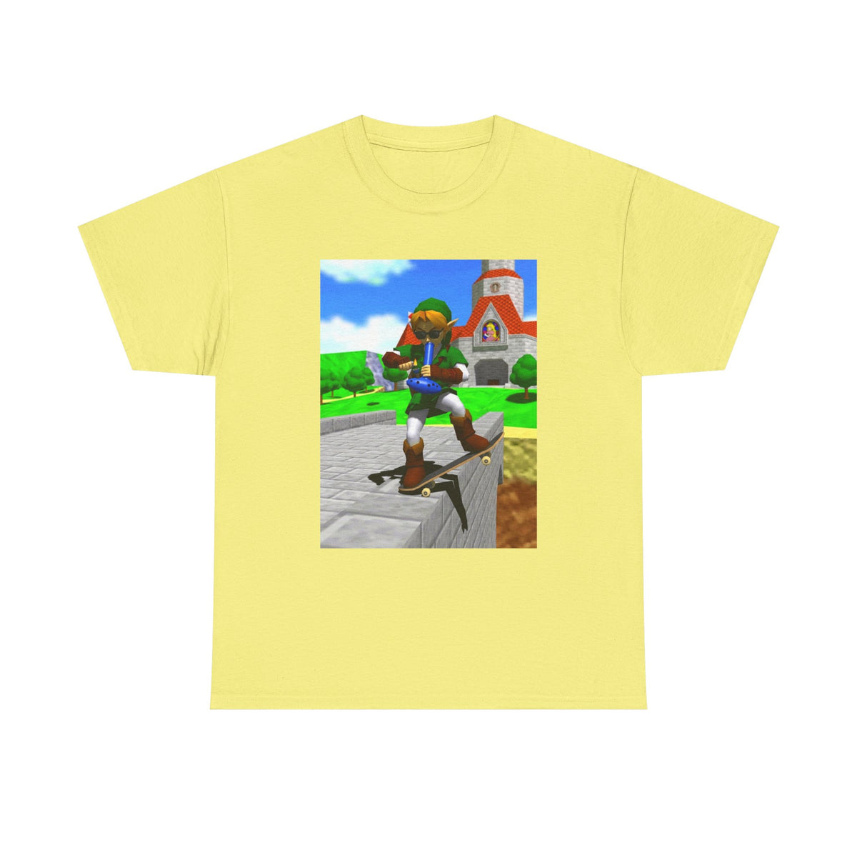 Stoner Link On Skateboard With Ocarina Bong