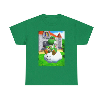 Yoshi Puffing On A Cloud Tee (Design 7)