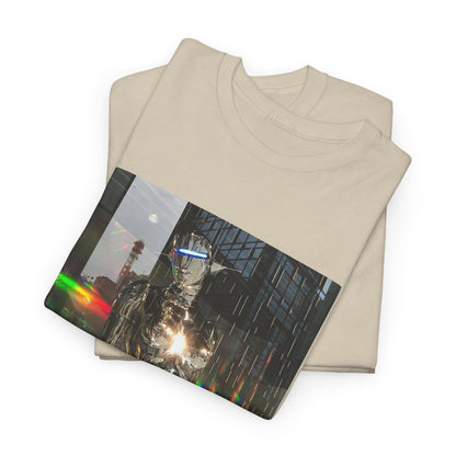 Neon Ember Flow Graphic Tee