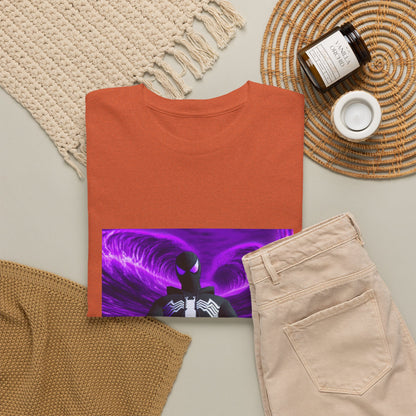 Black Spider-Man Chilling with Lean in Purple Haze