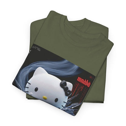 Edgy Hello Kitty Giving Middle Finger Tee