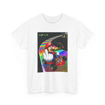 Mario Karting, Blazing, And Flipping The Bird Tee