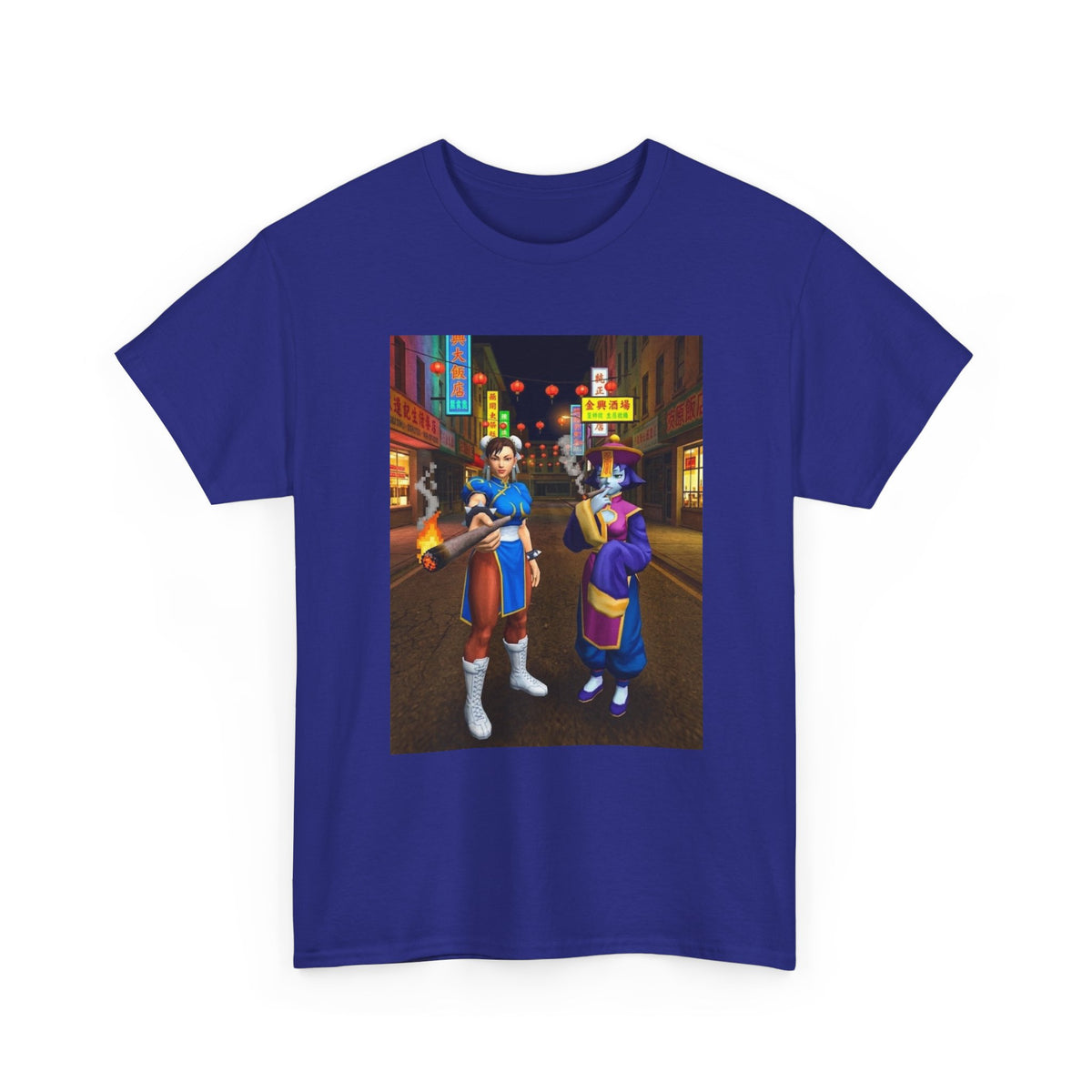 Chun-Li And Hsien-Ko Getting High In Chinatown